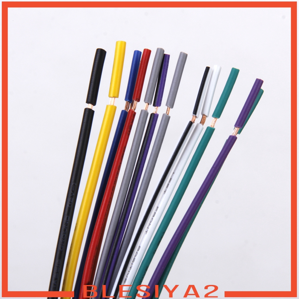 Bộ 2 Dây Cáp Cắm Đầu CD Radio Kenwood Cho Xe Hơi