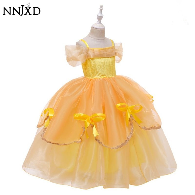 Đầm Tulle Công Chúa NNJXD Cosplay Đi Tiệc Cho Bé Gái