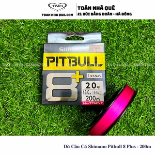 Dù Câu Cá Shimano Pitbull 8 Plus - 200m