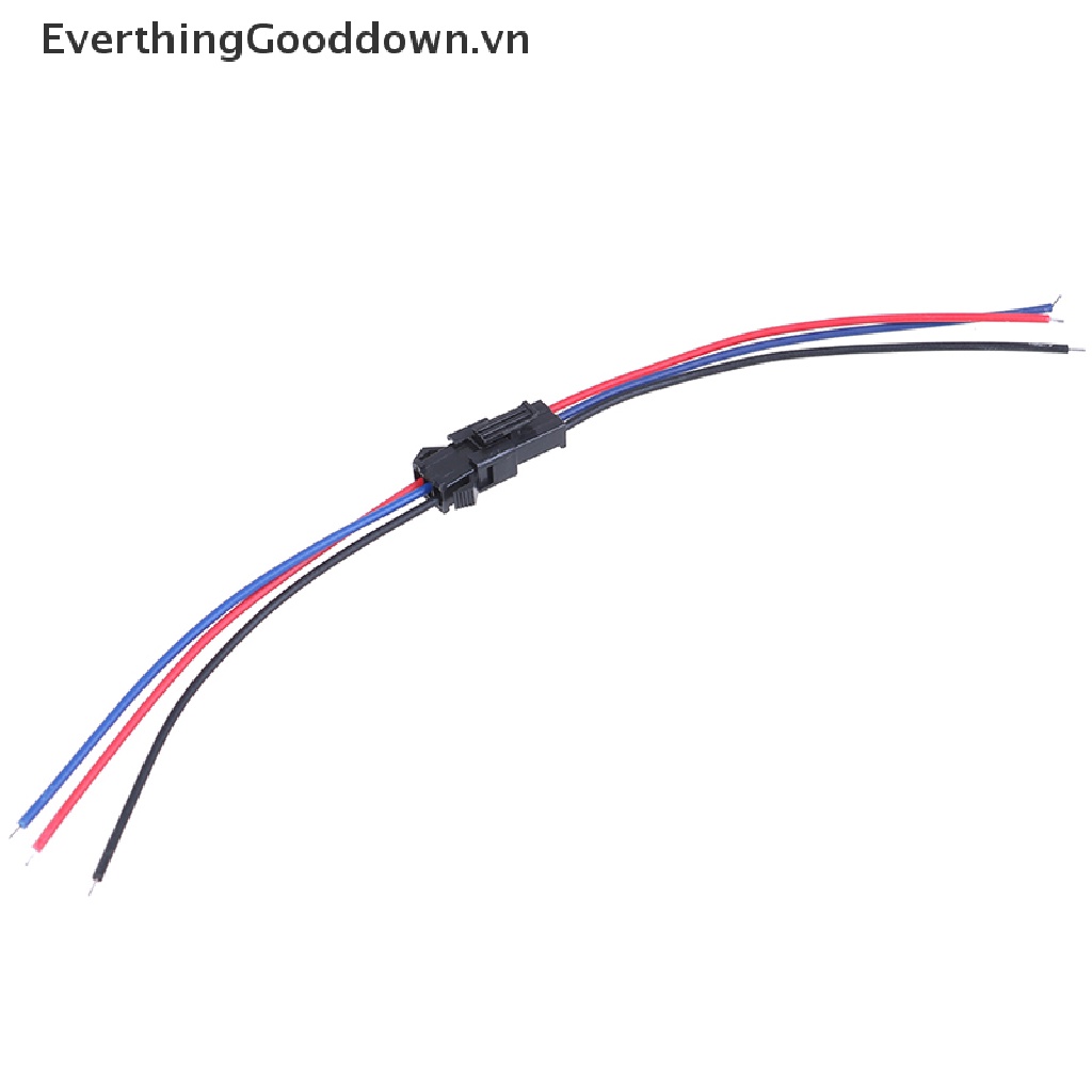 Set 5 Cặp Đầu Nối Dây Đèn LED 20cm 20cm 2Pin 3Pin 4Pin Chuyên Dụng