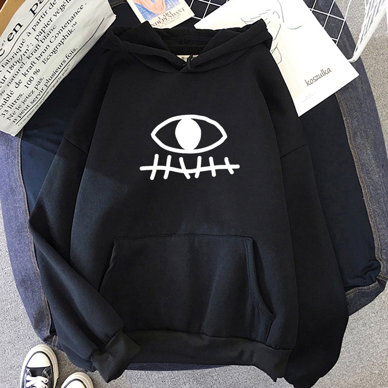 Áo Hoodie In Hình Mieruko-chan Phong Cách Hàn Quốc Dành Cho Nữ