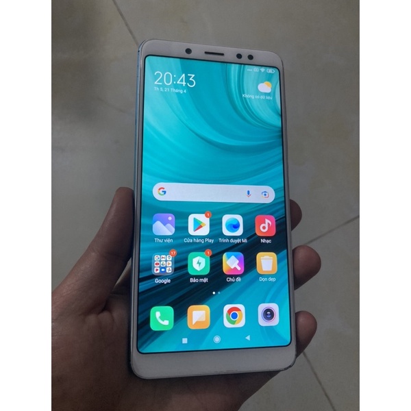 điện thoại xiaomi redmi note 5 pro màu xanh cũ đã qua sử dụng