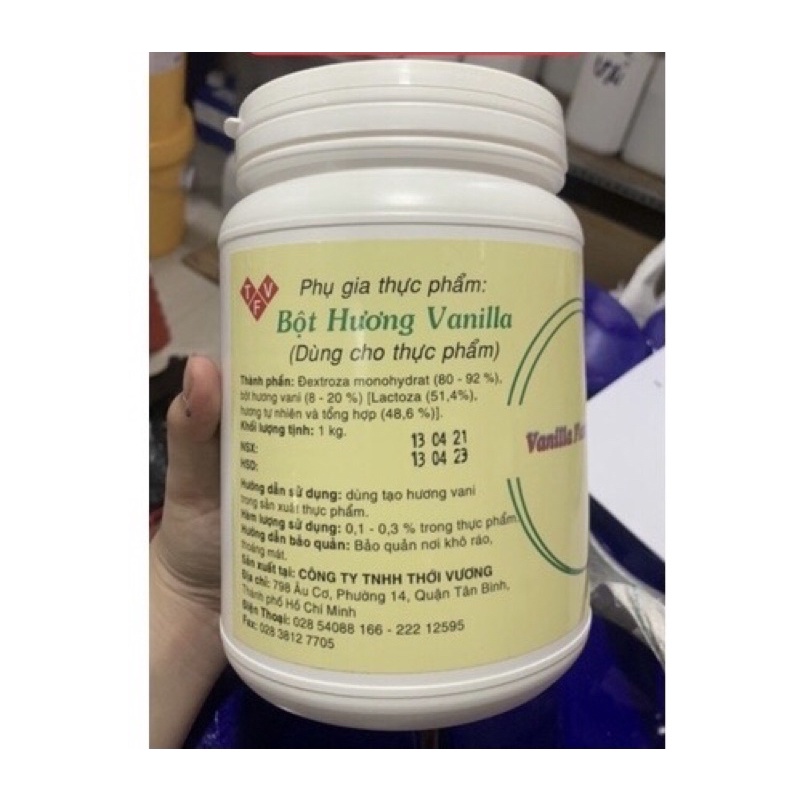 Bột vanila 1kg
