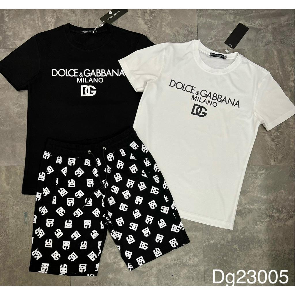 Bộ Quần Áo DG Nam In Họa Tiết Chữ Siêu Đẹp - Bộ DG Nam In Nhiệt Cao Cấp