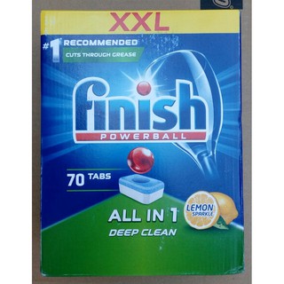 Viên rửa bát finish All in 1 hương chanh 90 viên ( Nhập khẩu Đức )