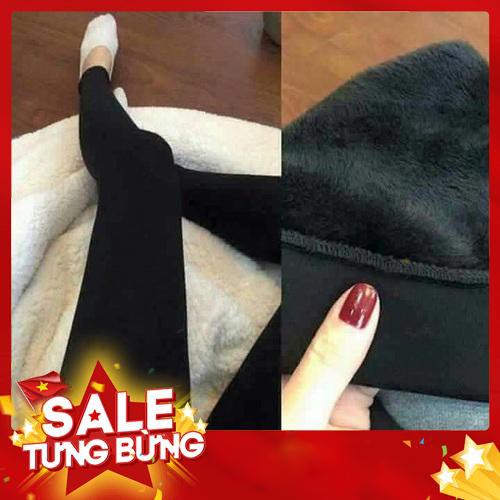 Quần legging lót nhung tag mèo