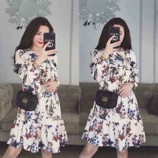 Đầm hoa bigsize cao cấp