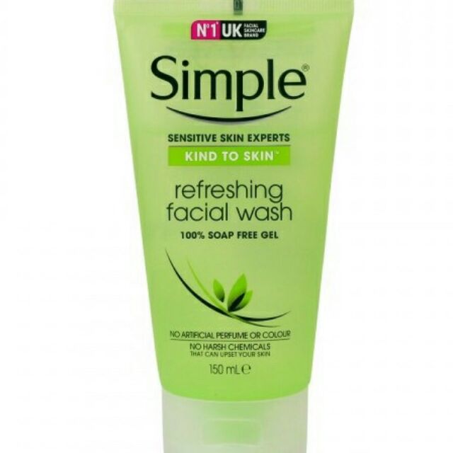 Sữa rửa mặt Simple sạch sâu 150ml