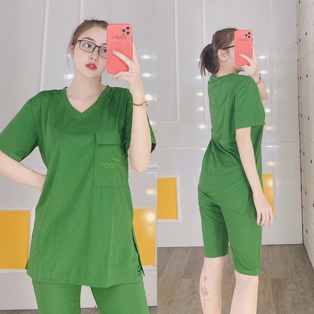 [KÈM ẢNH VIDEO THẬT] [Có bigsize 85kg]🌹Đồ Bộ Cotton Lửng Mặc Nhà🌻 Đồ Bộ Nữ Mặc Nhà Đẹp