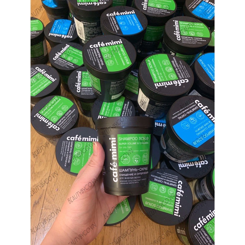 Tẩy tế bào chết cho da đầu CAFE MIMI (Da thường / Siêu dầu) | BigBuy360 - bigbuy360.vn