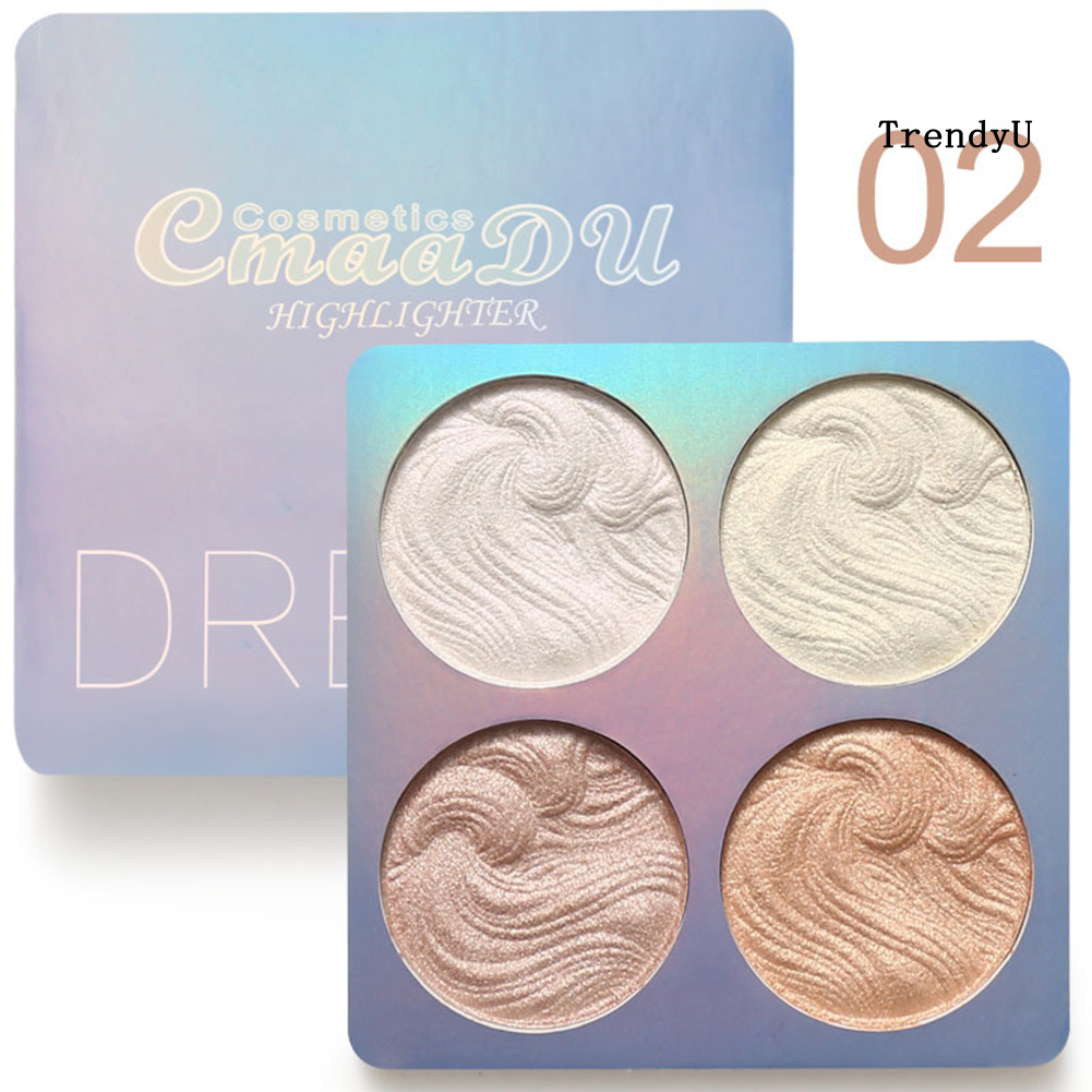 (Hàng Mới Về) Bảng Phấn Bắt Sáng Ánh Nhũ 3d Lấp Lánh Hiệu Cmaadu | BigBuy360 - bigbuy360.vn