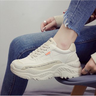 FREE SHIP TỪ 150K-Giày thể thao nữ Ofwhite Hot 2019 màu cà phê sữa