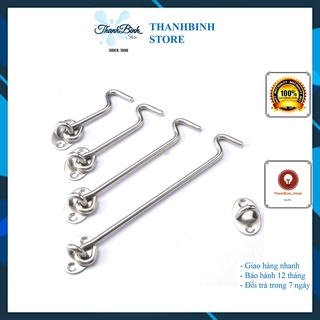 MÓC GIÓ CỬA SỔ, MÓC CHỐNG VA ĐẬP CỬA- INOX ĐẶC