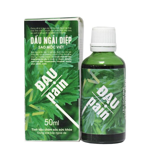 Tinh dầu ngải Đau Pain 30ml của Sao Mộc Việt chăm sóc cơ thể hiệu quả