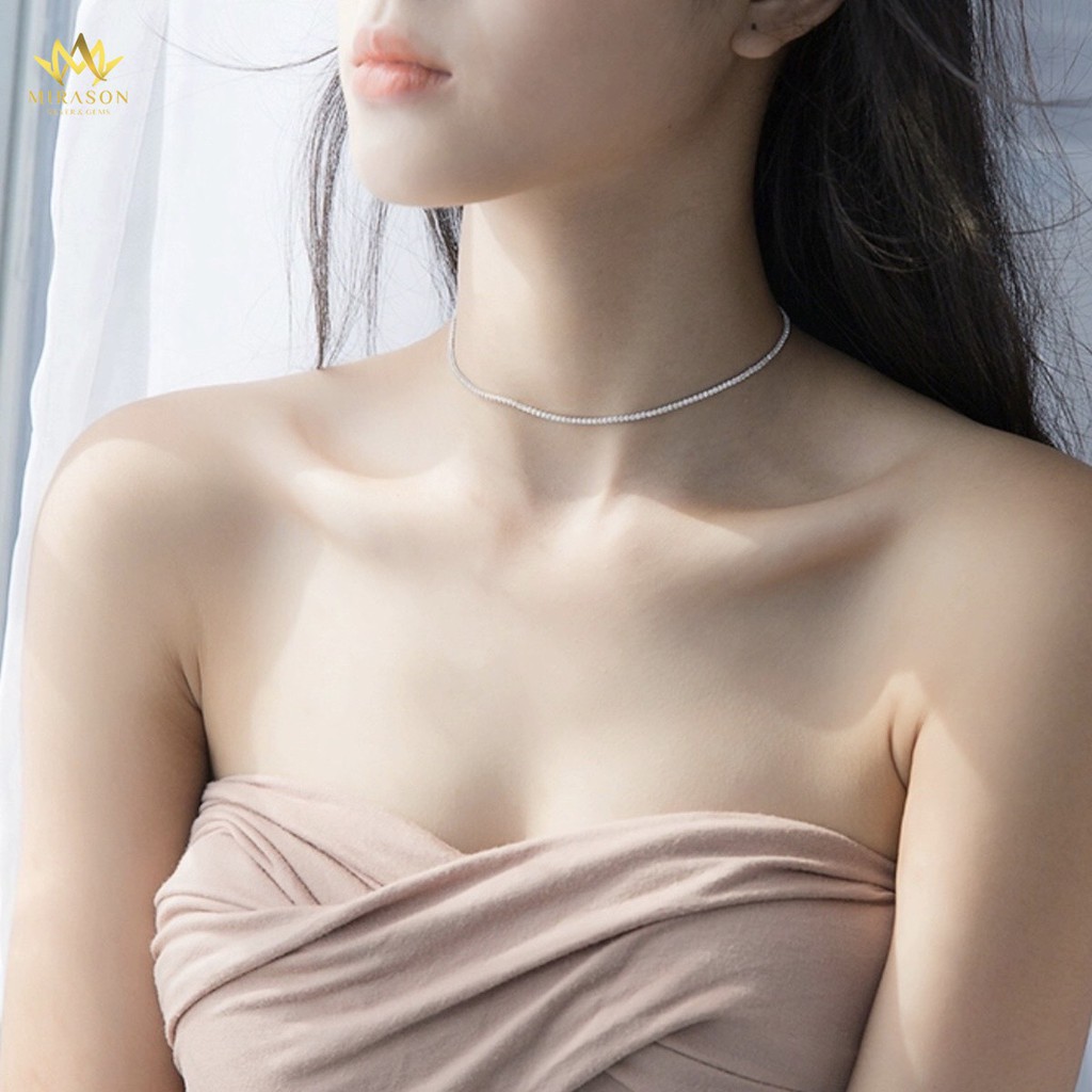 MIRASON - Dây Chuyền Chocker Bạc 925 Cao Cấp - MDC039