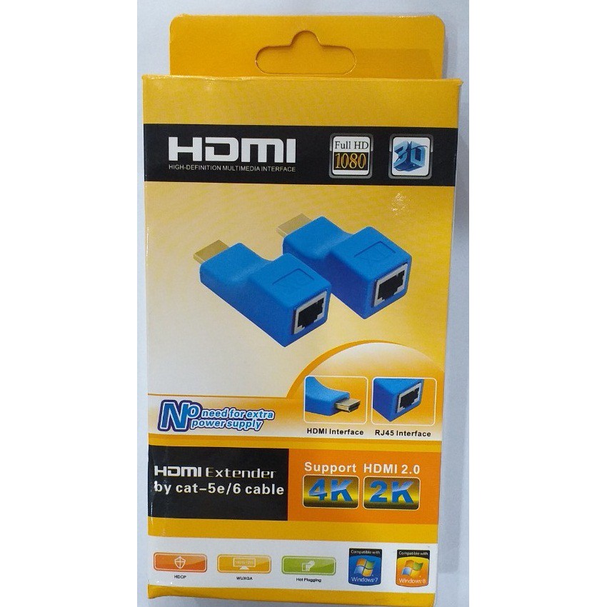 Đầu chuyển đổi HDMI to LAN 30M