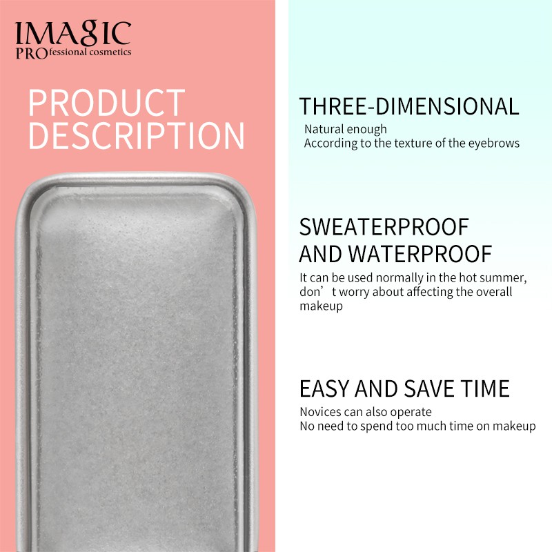 Bộ Sáp Tạo Dáng Lông Mày Kèm Cọ IMAGIC Tạo Kiểu Lông Mày Sắc Sảo Xinh Đẹp | BigBuy360 - bigbuy360.vn