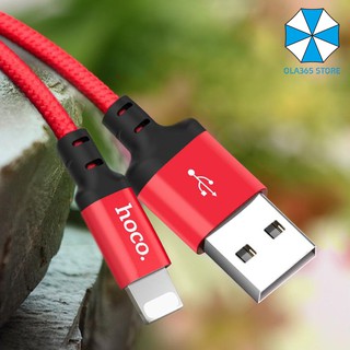 Dây cáp sạc nhanh lightning Hoco X14 cho iPhone, iPad