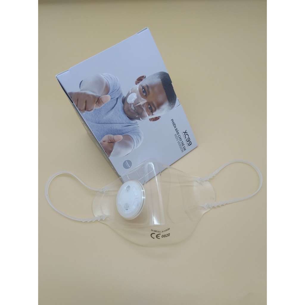 KHẨU TRANG NHỰA 3D XC99 KID (PHIÊN BẢN CHO TRẺ EM) | BigBuy360 - bigbuy360.vn