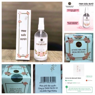 💯💯chính hãng tinh dầu bưởi nga hoàng dạng xịt