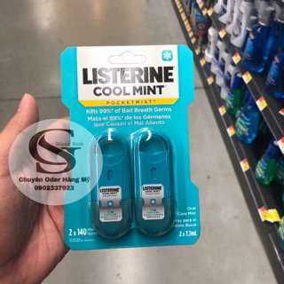 XỊT THƠM MIỆNG LISTERINE 😘😘
