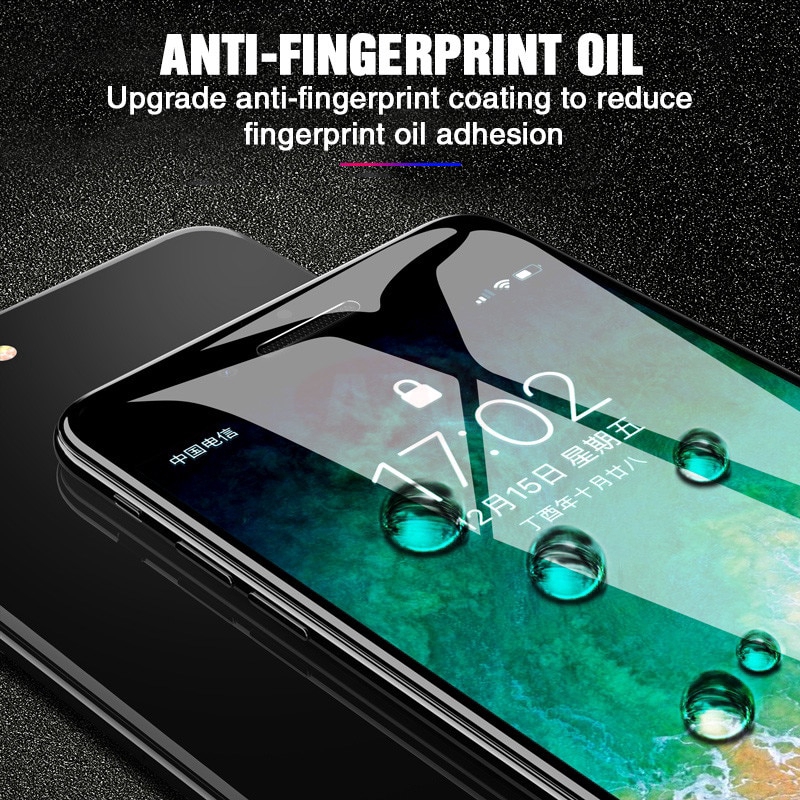 Kính Cường Lực Cong 200d Bảo Vệ Toàn Màn Hình Cho iphone 11 / 12 / 13 / 14 / 15 pro max xr xs max 6s / 7 / 8 / 14 / 15 plus