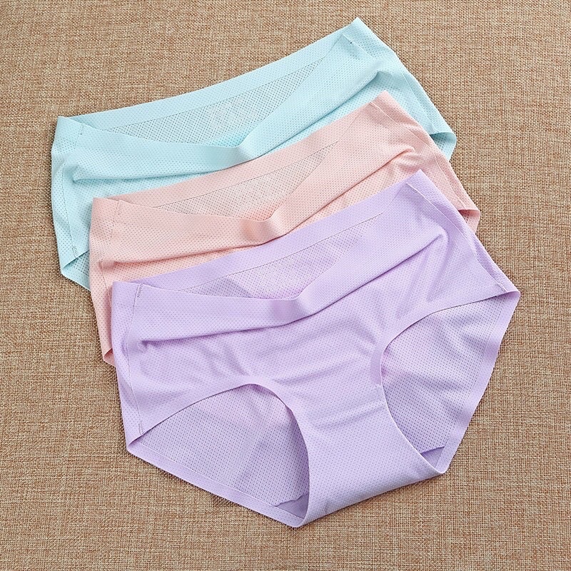 Quần lót đúc su không viền thông hơi thun lạnh cao cấp không đường may mềm mại kháng khuẩn được chọn màu QL171