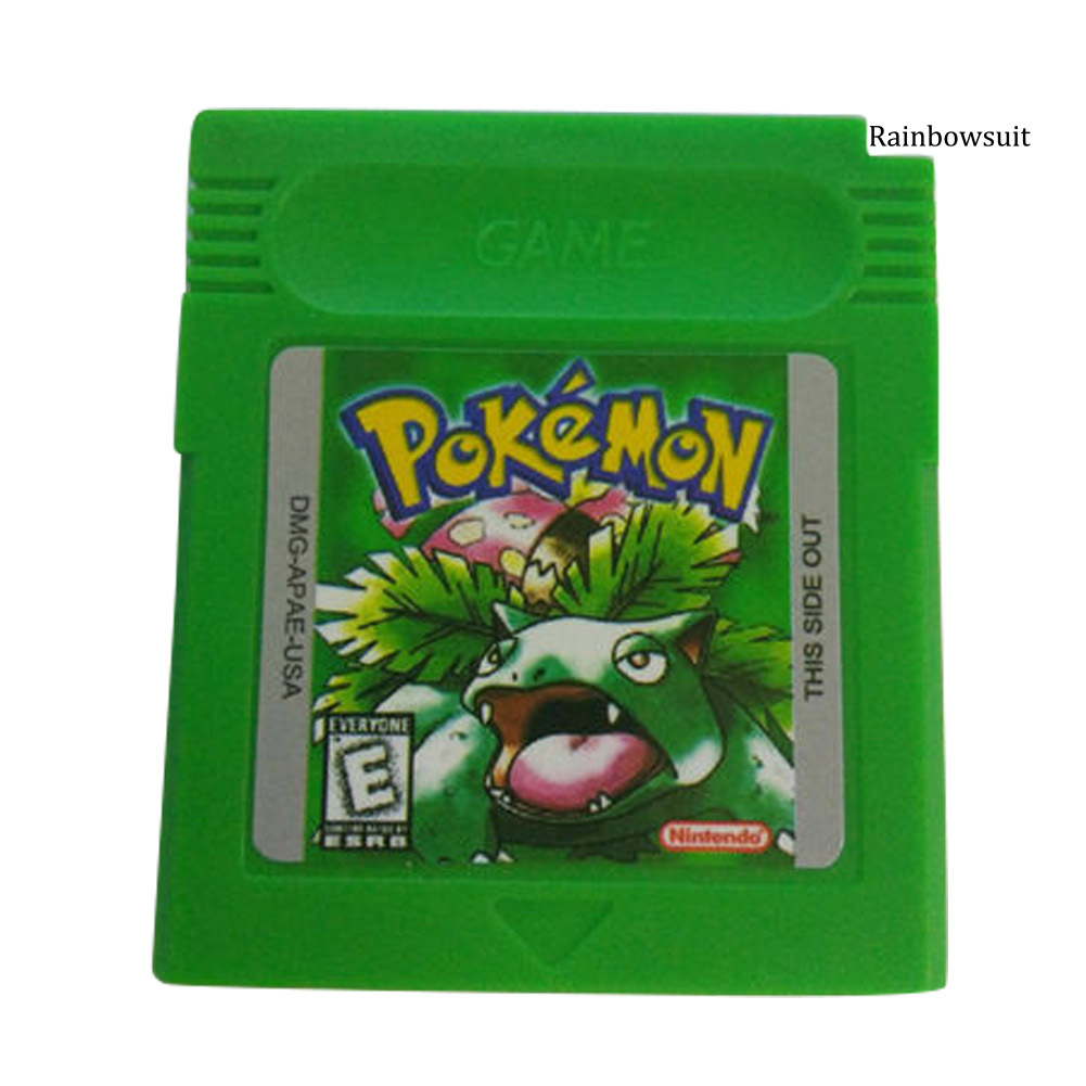 Thẻ chơi game NINTENDO Pokemon GBC dòng phiên bản giới hạn