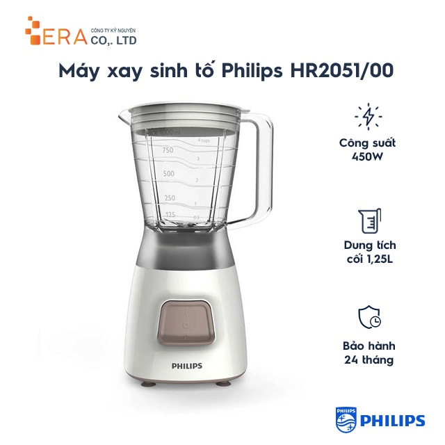 Máy xay sinh tố Philips HR2051