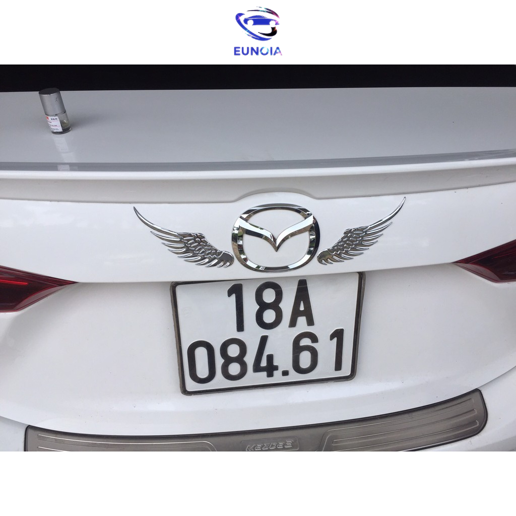 Logo Cánh Chim Kim Loại 3D Dán Nắp Capo Ô Tô