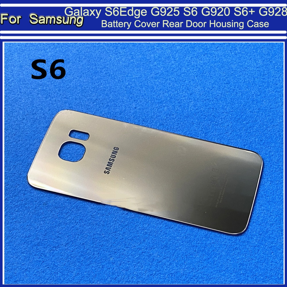 Ốp Lưng Điện Thoại Bằng Kính Thay Thế Cho Samsung Galaxy S6 Edge G925 S6 G920 S6 Edge Plus S6 + G928