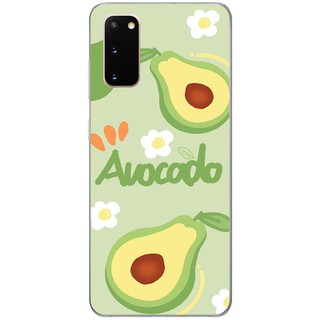 Ốp lưng Samsung Galaxy S20, S20 Plus, S20 Ultra in hình Hai trái bơ