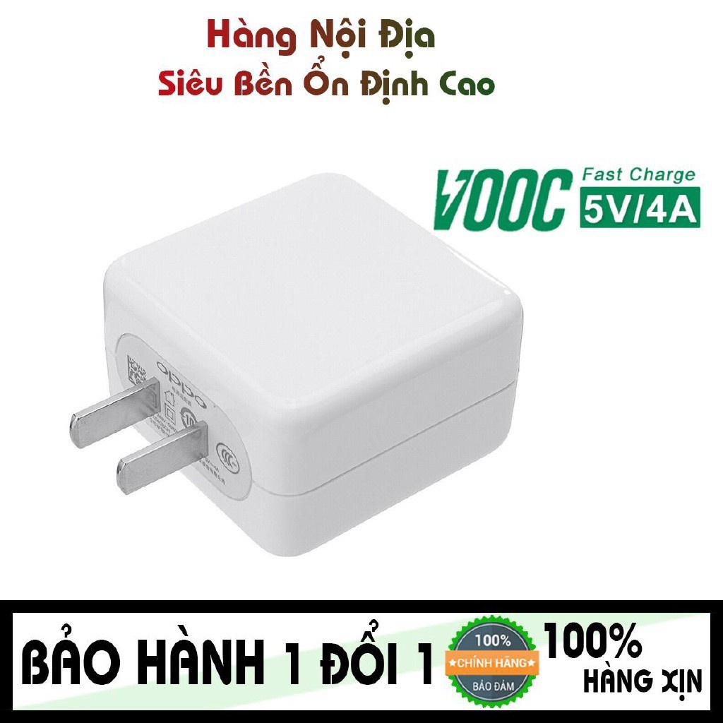 Củ sạc nhanh điện thoại, củ sạc nhanh OPPO-4A 20W zin linh kiện VOOC