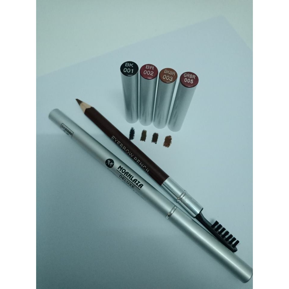 Chì kẻ mày MONALIZA Deluxe Eyebrow Pencil Brush Hàn Quốc 5g