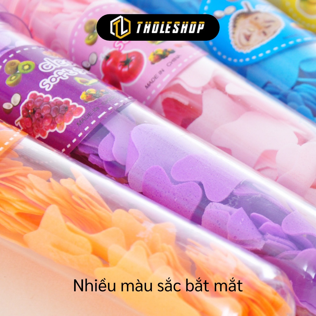 Xà Phòng Giấy - Xà Bông Giấy Dùng 1 Lần Thiết Kế Hình Hoa Xinh Xắn Bỏ Túi 6647
