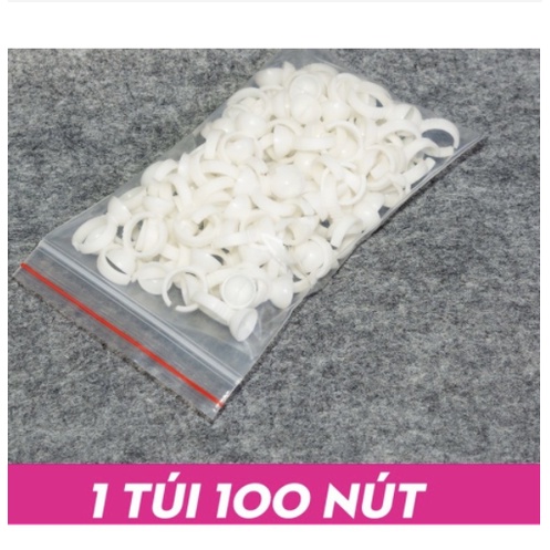 Nhẫn đổ keo nối mi, Nhẫn đựng keo túi 100 cái