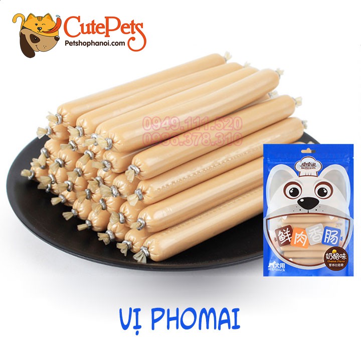 Bánh thưởng cho chó, Xúc xích dinh dưỡng TaoTaoPets [Lẻ 5 cái] - Cutepets