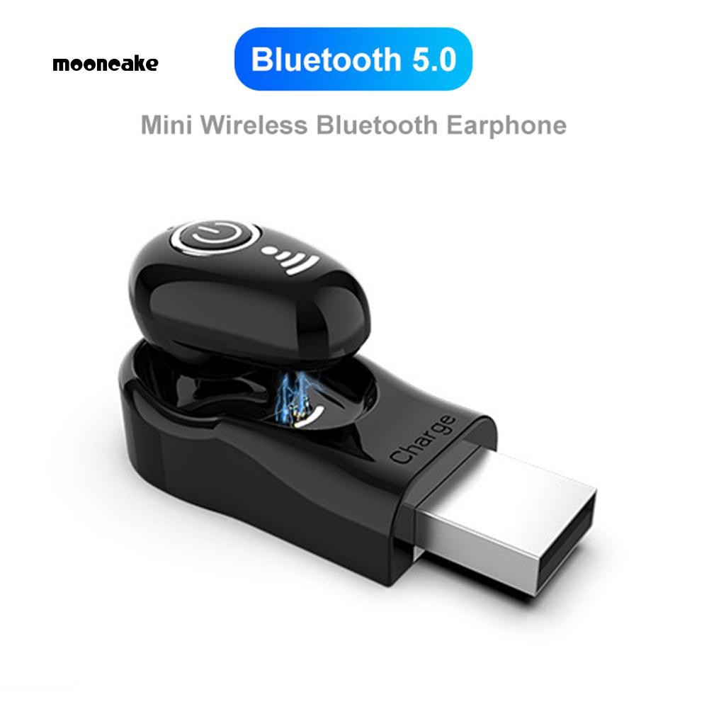 Tai nghe Bluetooth không dây 5.0 kèm đế sạc USB