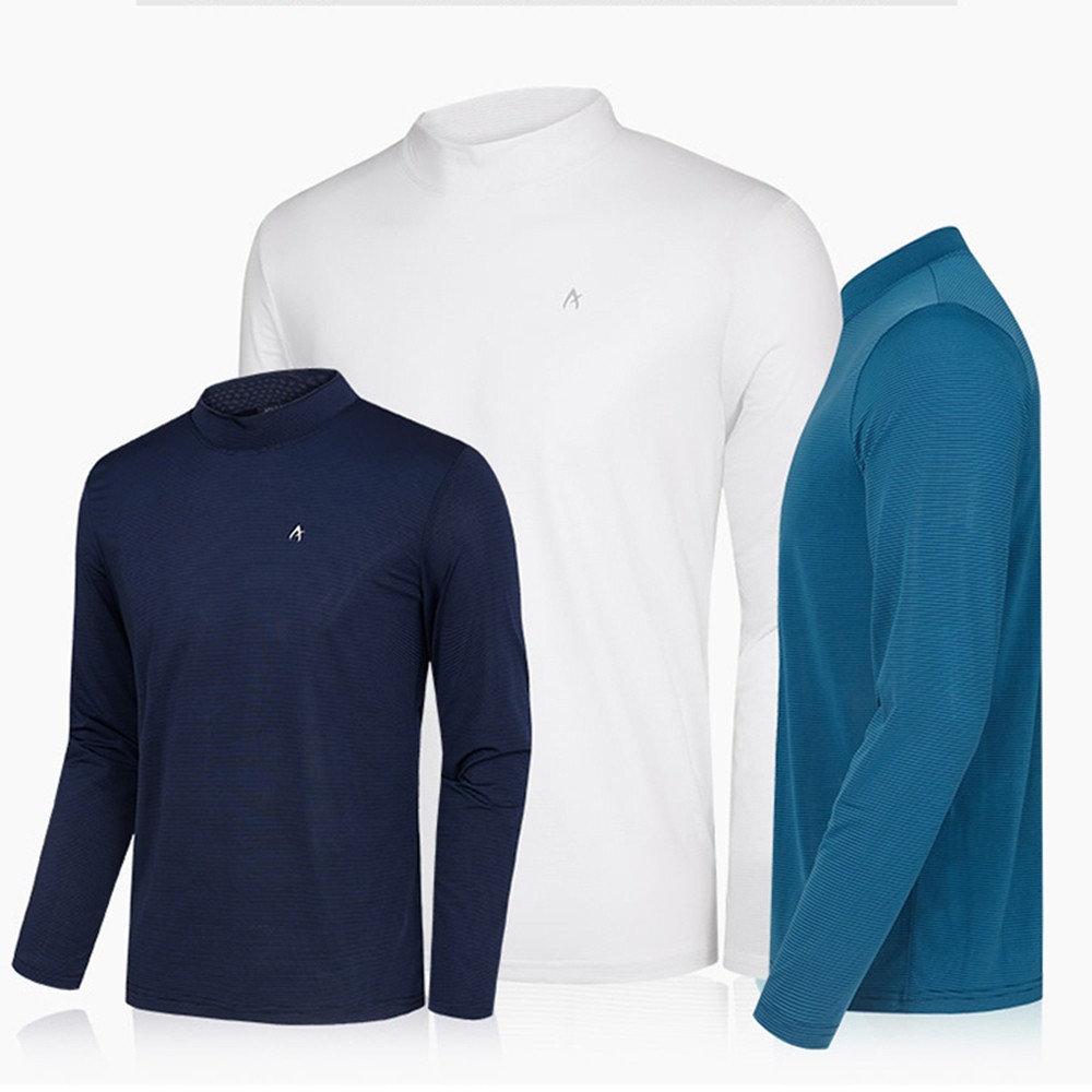 Áo Giữ Nhiệt Nam công nghệ sợi heattech giữ nhiệt tốt Áo Giữ Nhiệt Xuất Khẩu Hàn Quốc GN0163 (Xanh Đen) | BigBuy360 - bigbuy360.vn