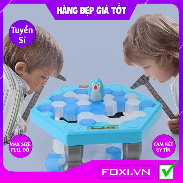 Bộ Đồ Chơi Đập Phá Ô Băng Giải Cứu Chim Cánh Cụt - Trò Chơi Tương Tác - Đối Kháng Cho Bố Mẹ và Các Bé