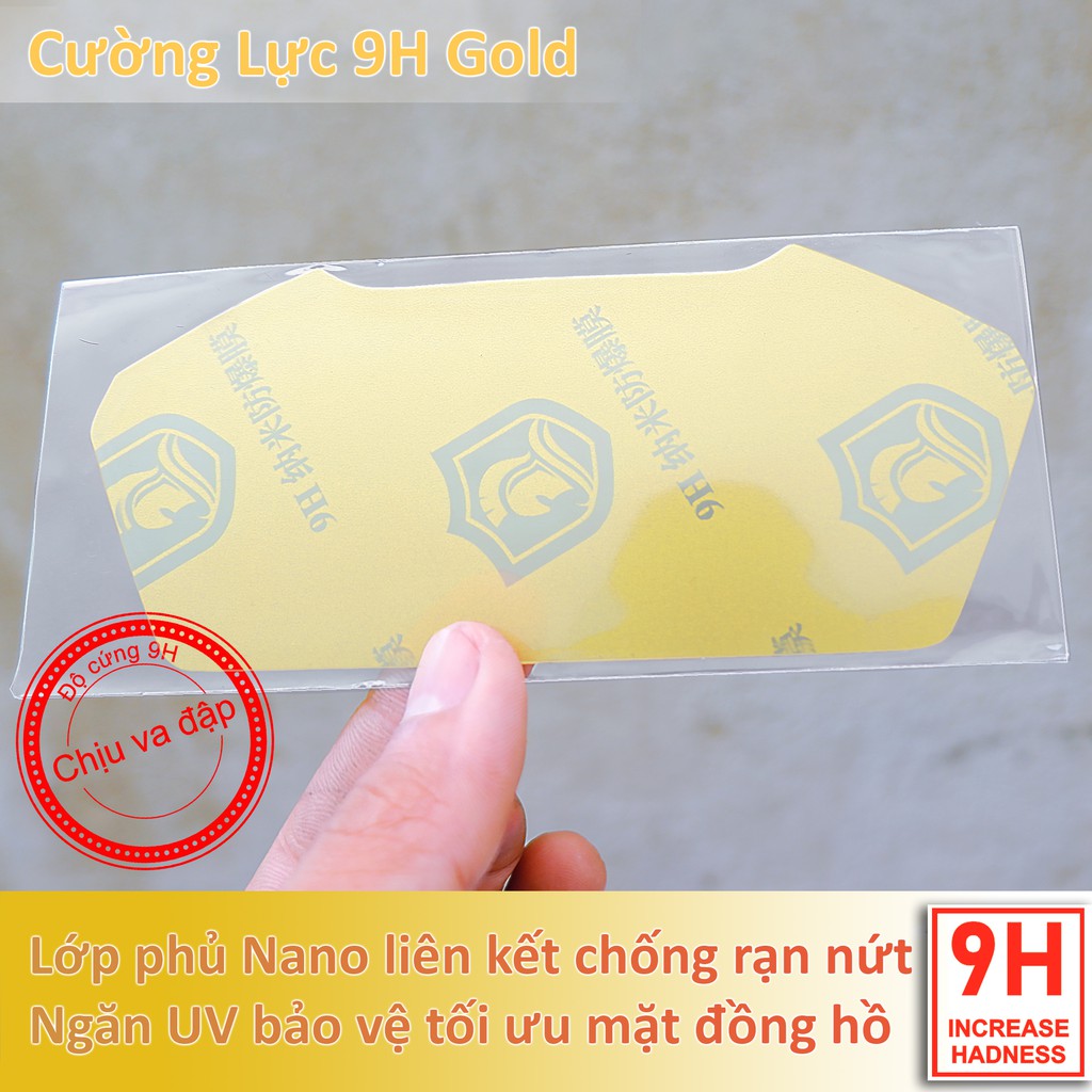 Miếng dán bảo vệ mặt đồng hồ Vario cao cấp chống trầy xước màn hình Vario