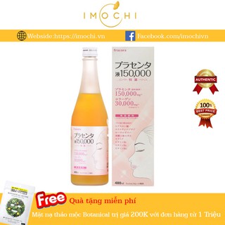 Nước Uống Đẹp Da Nhau Thai Fracora Placenta Nhật Bản 480ml