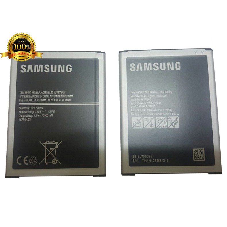 Pin Samsung Galaxy J7 2015 EB-BJ700BBC EB-BJ700CBE J7 2015 J4 2018 J7000 J7009 J7008 J701F J700F NFC Chính Hãng