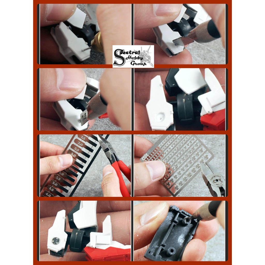 Dụng cụ Cormake khoan mũi bằng flat bottom / cưa tay mini Hacksaw GJ3008A GJ3005C GJ3005D tool
