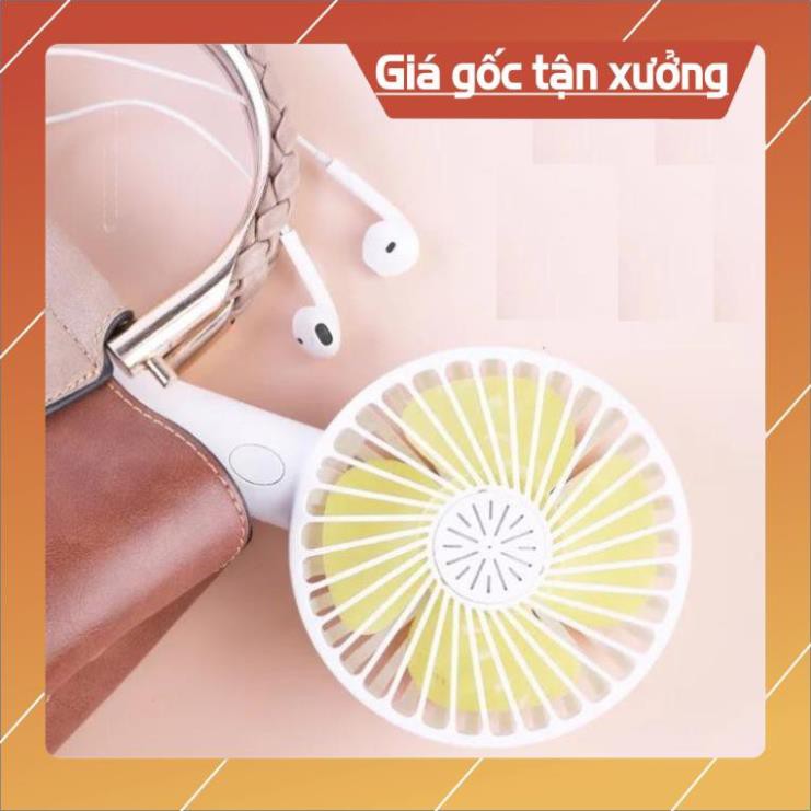 Quạt tích điện mini ⚡️BẢO HÀNH ⚡️ Quạt tích điện phun sương cầm tay có thể sử dụng đến 5 tiếng hot 2020 4.7