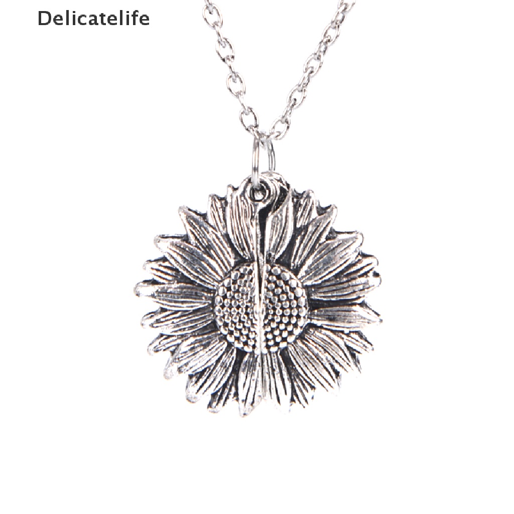 Vòng cổ mặt hình hoa hướng dương thời trang