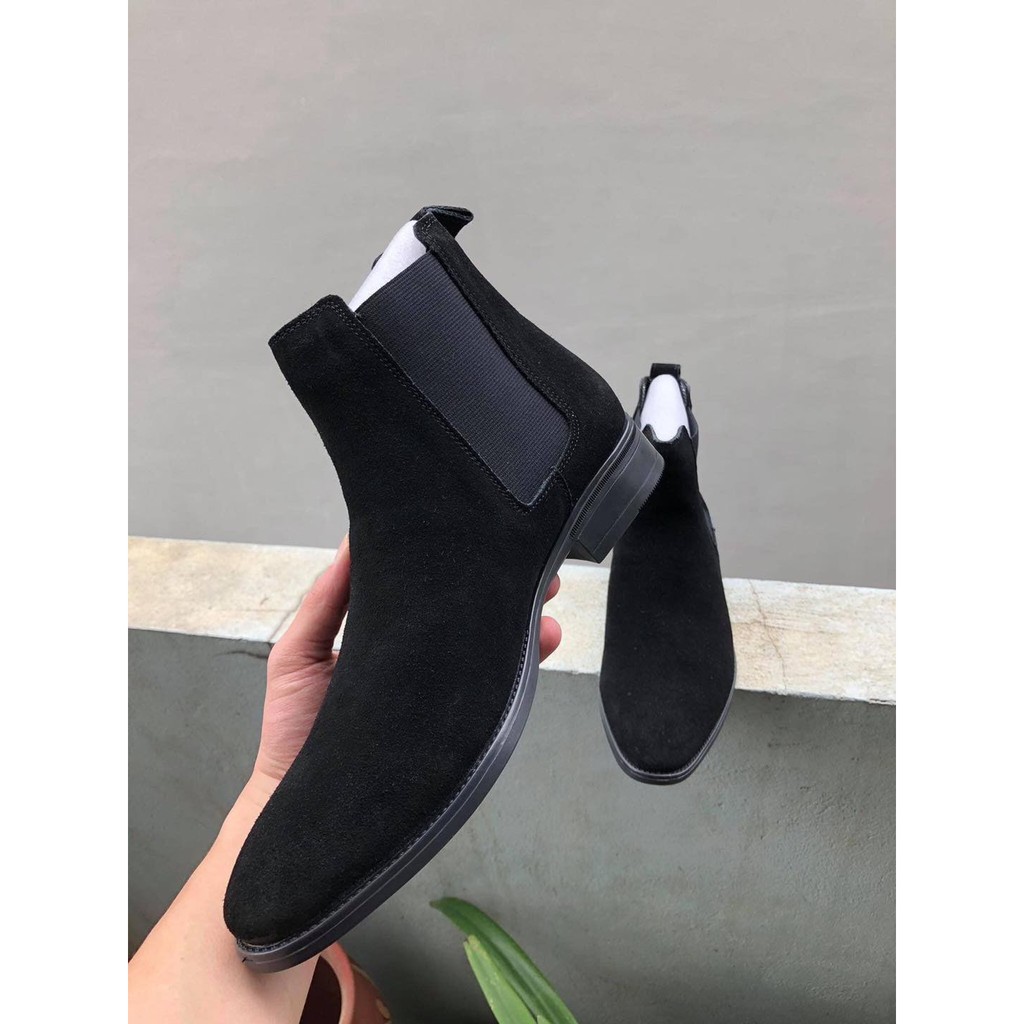 Chelsea Boots Nam - Chelsea Boots da bò 100% - Giày cao cổ nam giúp tăng chiều cao | BigBuy360 - bigbuy360.vn