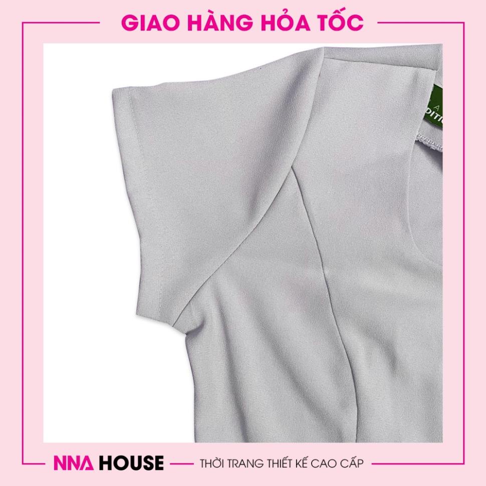 Váy cổ vuông thiết kế sang trọng - Đầm ôm xoắn eo phong cách trẻ trung xinh xắn NNAHOUSE Mã NA212 | BigBuy360 - bigbuy360.vn