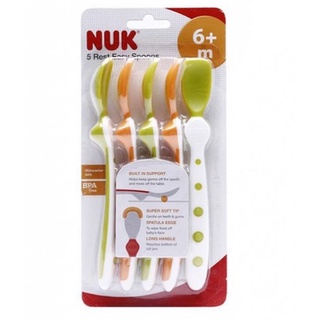 Bộ 5 thìa mềm ăn dặm NUK