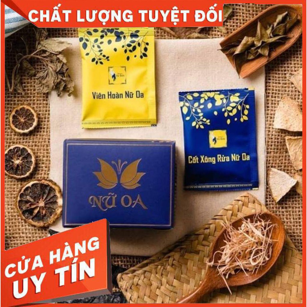 (CHÍNH HÃNG) PHỤ KHOA NỮ OA - ĐÔNG DƯỢC VŨ ĐỨC _ 6 VIÊN 6 XÔNG